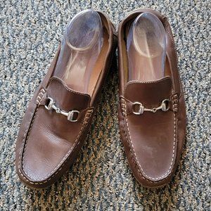 Florsheim Leather Men's Driving Moc Bit Loafer Size 12 D